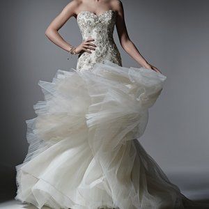 NWT Sottero & Midgley Radience mermaid PLUS bridal